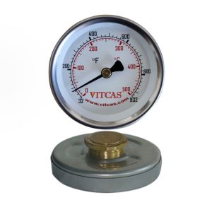 Uuninluukun lämpömittari 0 °C - 500 °C