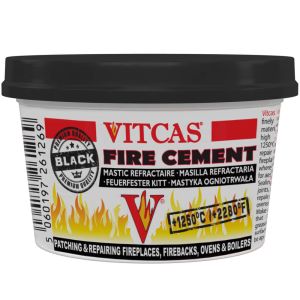 Musta tulenkestävä tiivistysmassa - VITCAS