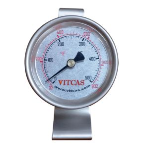 Vapaasti seisova uunilämpömittari 0 °C–500 °C