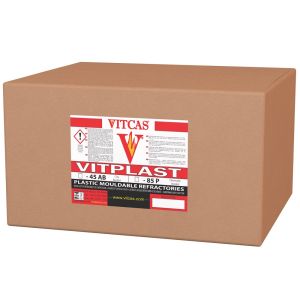 Plastinen tulenkestävä massa 1600 °C - VITPLAST 45AB