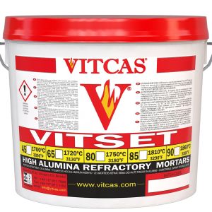Vitset 85 käyttövalmis tulenkestävä laasti
