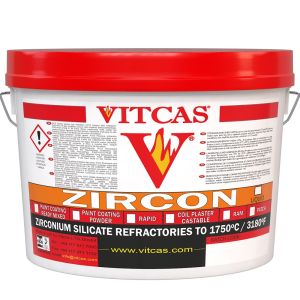 Zircon Ram - kemiallisesti sidottu tulenkestävä sullontamassa