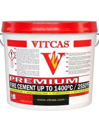 PREMIUM tulenkestävä tiivistys- ja korjausmassa 1250 °C - 25 kg
