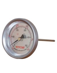 Pizzauunin anturilämpömittari 0–500 °C